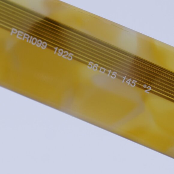 Palm Angels PERI099 HOLLYWOOD 1925 Sunglasses Havana Cat Eye Frame, Red Lenses - Picture 9 of 11